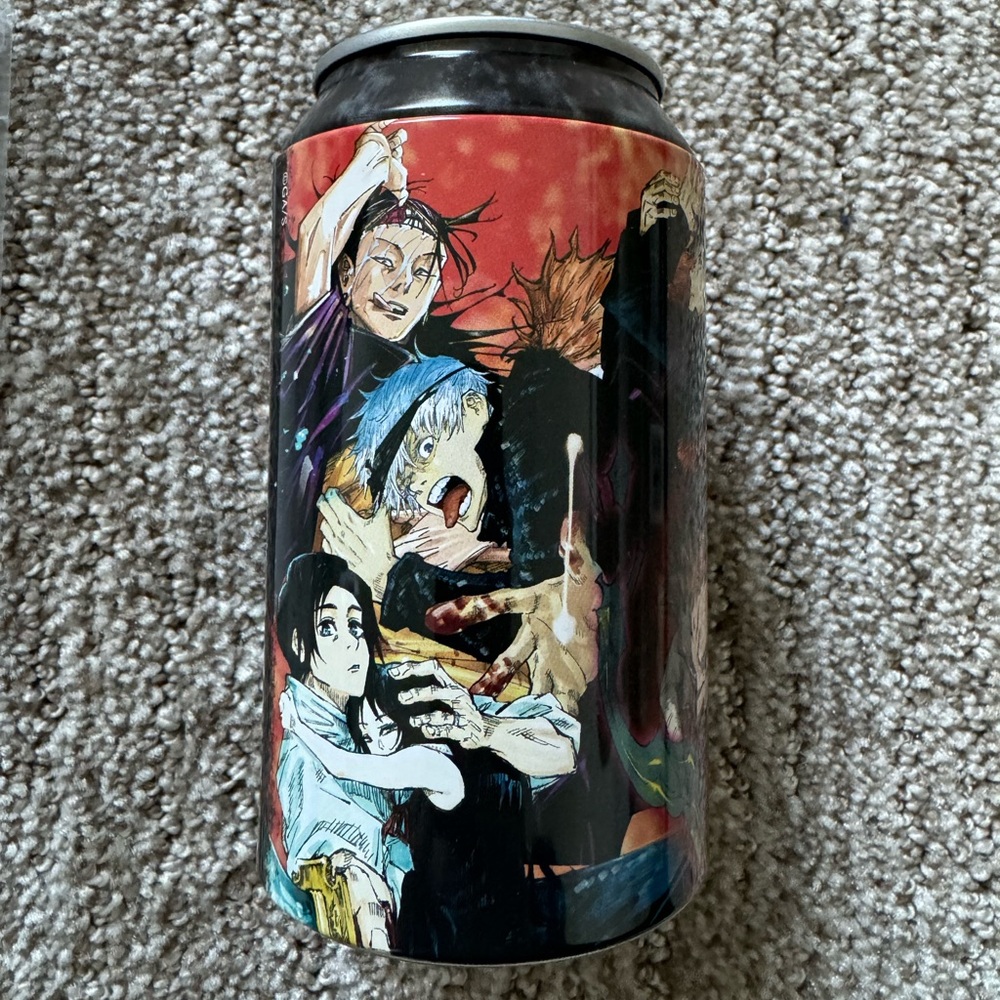 Jujutsu Kaisen bundle anime official soda container from Japan NEW